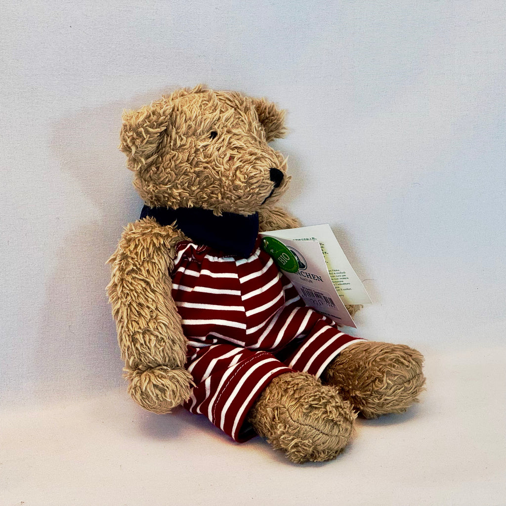 Nanchen Seebär rot-natur-braun – Bio Kuscheltier kaufen