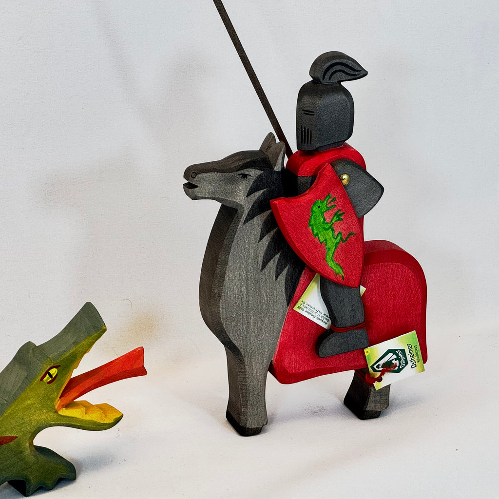 Ostheimer Drache – Handgefertigtes Holzspielzeug für Kinder-Ostheimer-Zwergenladen