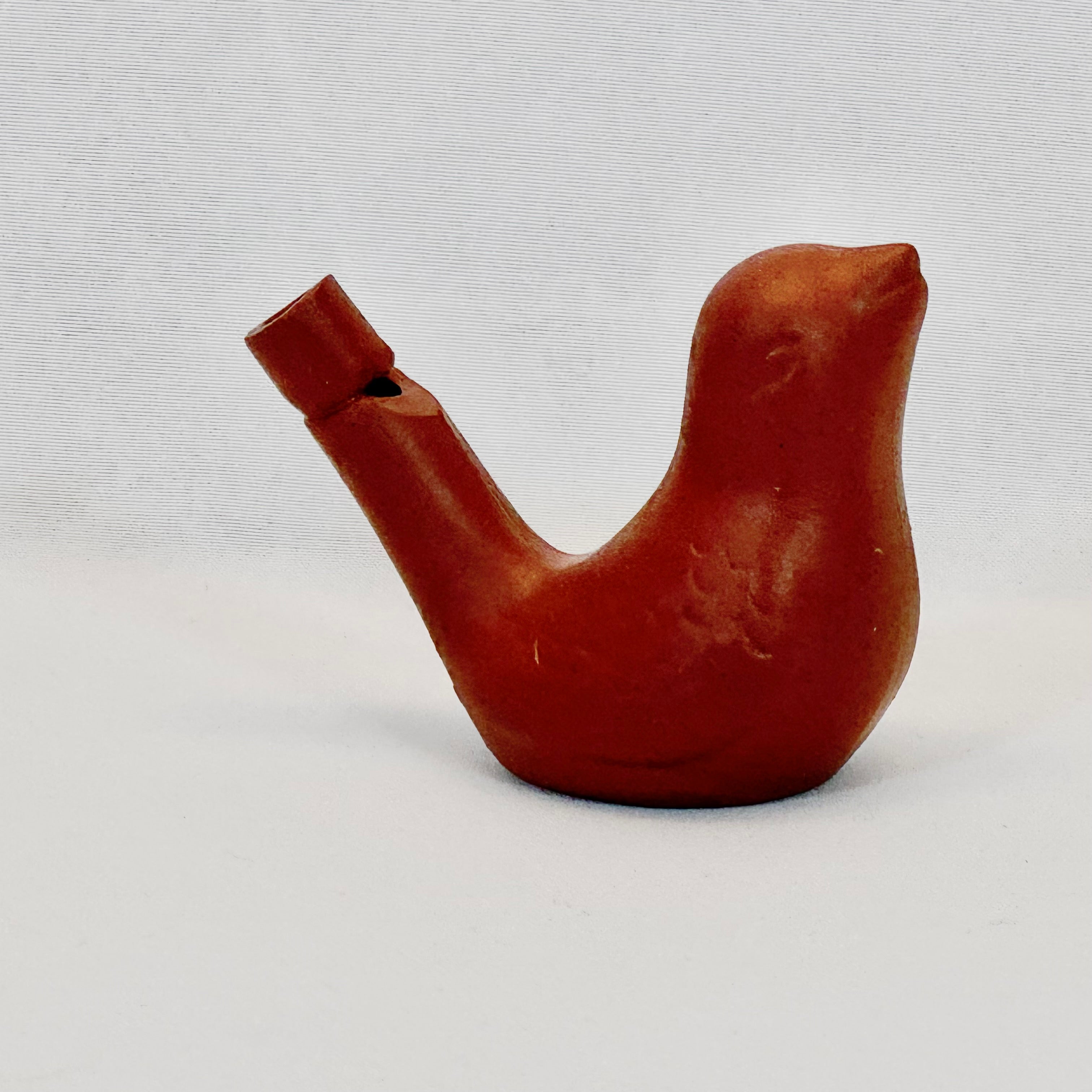 goki Vogelwasserpfeife Ton terracotta 6 cm – Vogelstimmen imitieren