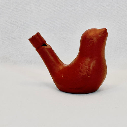 goki Vogelwasserpfeife Ton terracotta 6 cm – Vogelstimmen imitieren