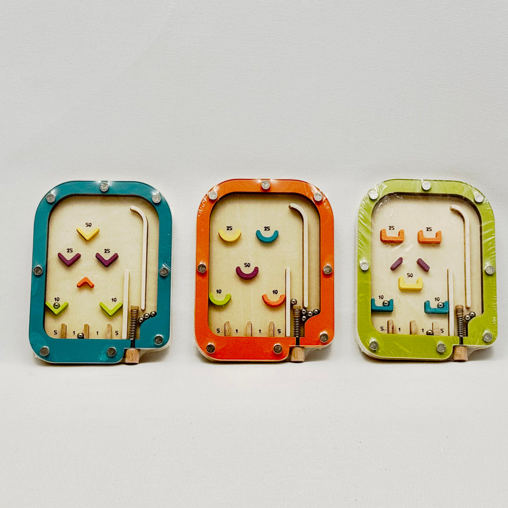 Wooden Pinball Frenzy Collection – Retro Flipper Set Svoora