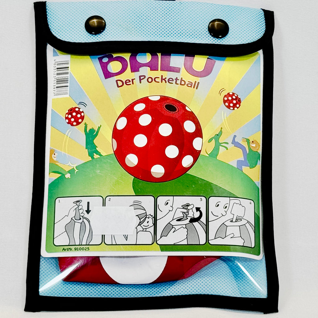 Balu Pocketball Dots Spielball mit Nylonhülle