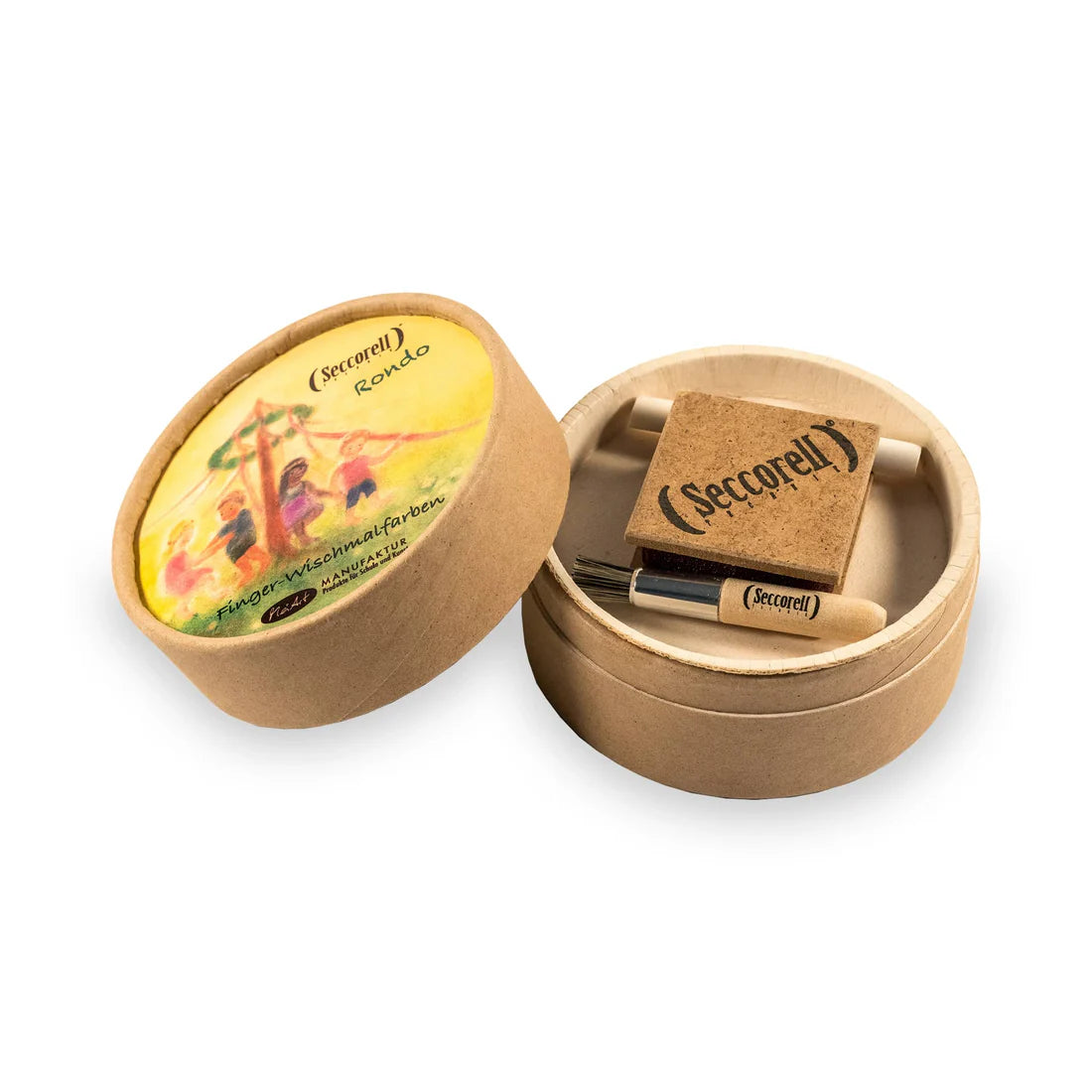 Seccorell Rondo Malset – 8 Farben Finger-Wischmaltechnik (Kopie)