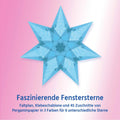 Fensterstern – Faszinierende Fenstersterne hellblau