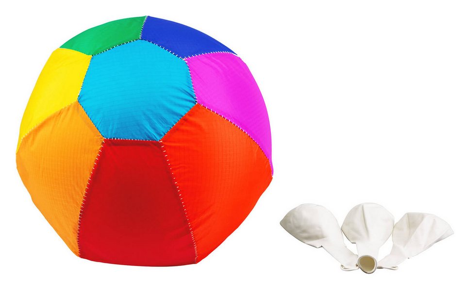 Pocketball Balu Regenbogen S (24cm) – inkl. 3 Luftballons