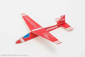 Aeronaut Feuerwehr P&F Wurfgleiter – Modellbau Bausatz