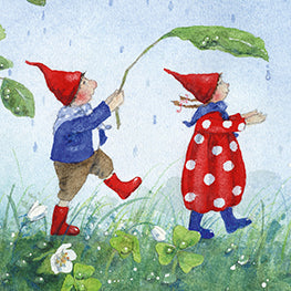 Postkartenbuch »Mit Pippa und Pelle durch das Jahr«