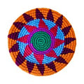 Mayaflaya Frisbee Outdoor FUNKY 7 – Mayaflaya Outdoor-Frisbee aus Naturmaterial, ab 5 Jahren