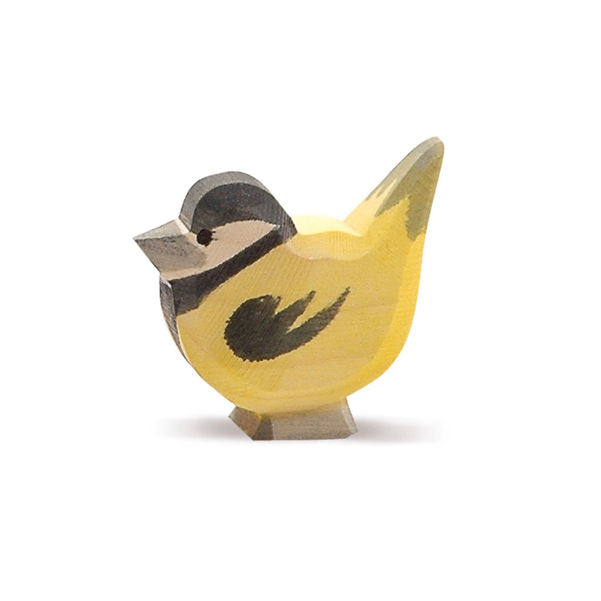 Ostheimer Meise – Handgefertigte Holzfigur 4 cm-Ostheimer-Zwergenladen