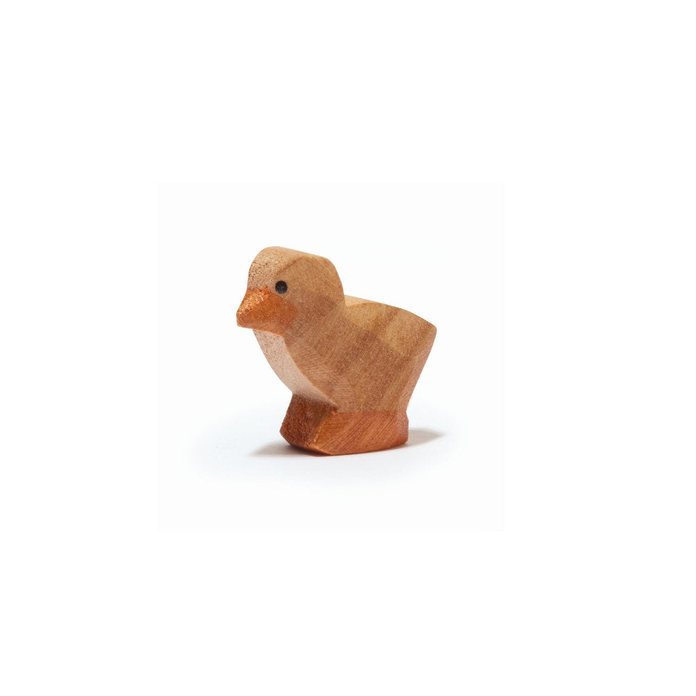 Ostheimer Küken hell – Handgefertigte Holzfigur 2 cm-Ostheimer-Zwergenladen