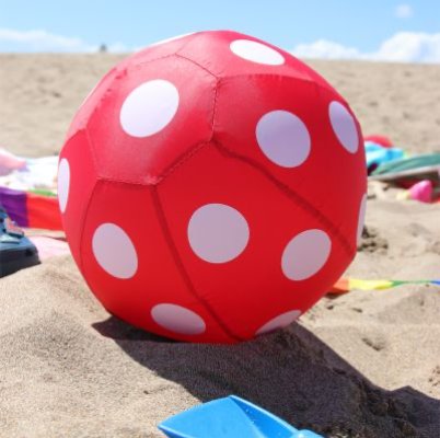 Balu Pocketball Dots Spielball mit Nylonhülle