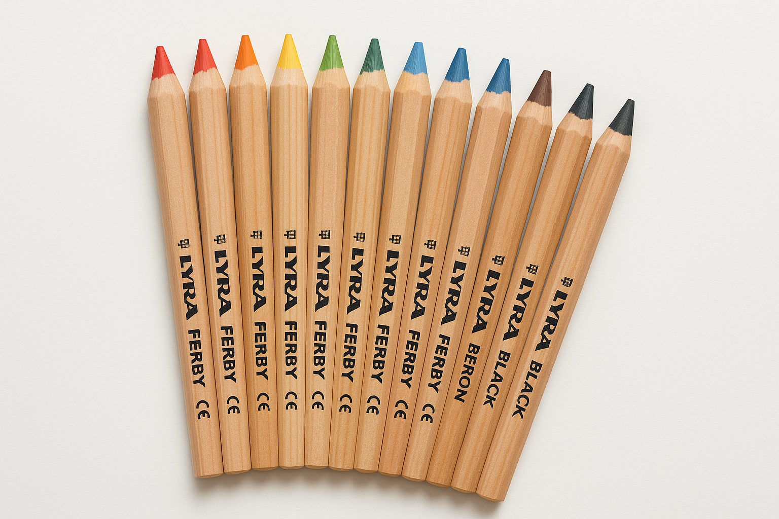 Lyra Ferby unlackiert sortiert 12 Farben