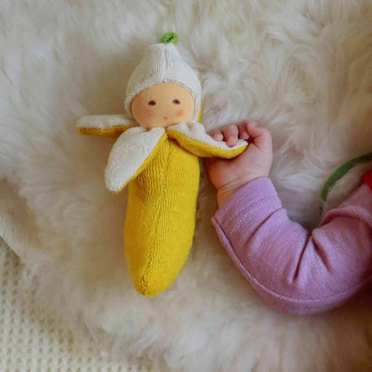 Nanchen Natur Banane – Weiches Spielzeug