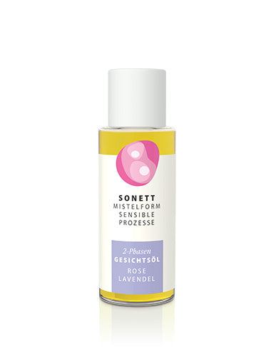 Sonett 2-Phasen-Gesichtsöl Rose-Lavendel, 50 ml