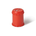 Stockmar/Lyra Doppelspitzerdose Kunststoff Rot